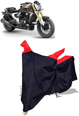 Amexride Two Wheeler Cover for TVS(Zeppelin, Black)