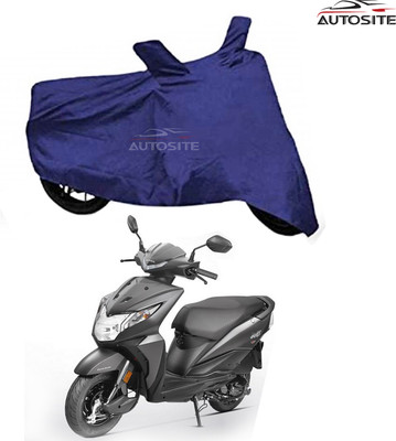 AUTOSITE Two Wheeler Cover for Honda(Dio, Blue)
