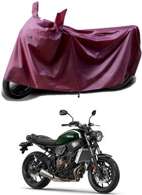 THE REAL ARV Waterproof Two Wheeler Cover for Yamaha(XSR300, Maroon)