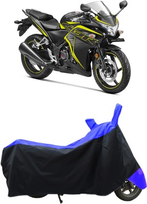 Coxtor Waterproof Two Wheeler Cover for Honda(CBR 250R, Blue)