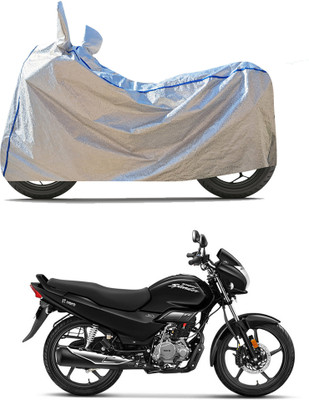 CODOKI Waterproof Two Wheeler Cover for Hero(Super Splendor, Silver)