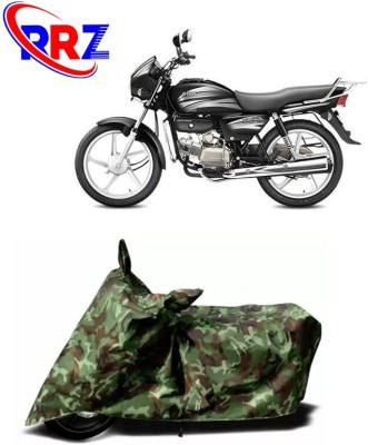 RRZ Waterproof Two Wheeler Cover for Hero(Splendor Pro, Green)