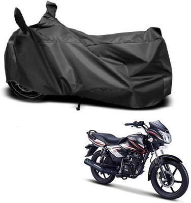 MMSSTAR Two Wheeler Cover for TVS(Phoenix 125, Black)