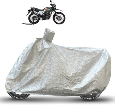 Caronix Waterproof Two Wheeler Cover for Hero(Xpulse 200T, Silver)