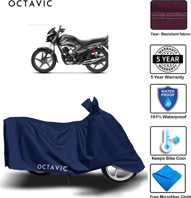 octavic Waterproof Two Wheeler Cover for Honda(Dream, Blue)