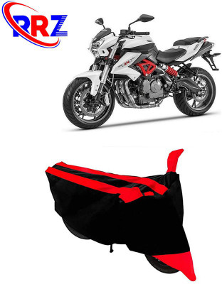 RRZ Waterproof Two Wheeler Cover for Benelli(TNT 600i, Black, Red)