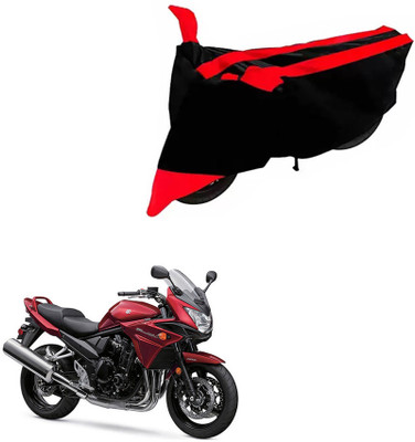 DeepShakshi AUTOMOTIVE Two Wheeler Cover for Suzuki(Bandit, Black, Red)