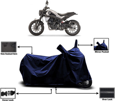 Amexride Two Wheeler Cover for Benelli(Leoncino 250, Blue)