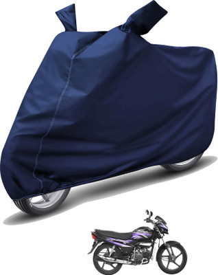 Auto Hub Waterproof Two Wheeler Cover for Hero(Super Splendor, Blue)