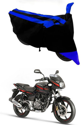 AutoRash Two Wheeler Cover for Bajaj(Pulsar 180, Blue, Black)