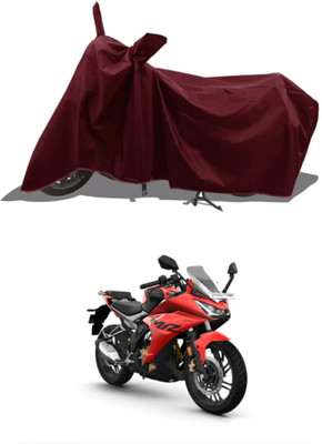 WMIZEXA Waterproof Two Wheeler Cover for Universal For Bike(Maroon)