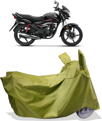 Amexride Two Wheeler Cover for Honda(CB Shine, Maroon)
