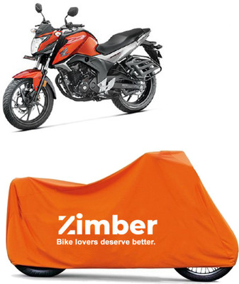 THE REAL ARV Two Wheeler Cover for Honda(CB Hornet 160R, Orange)