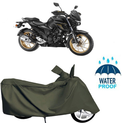 Autoinnovation Waterproof Two Wheeler Cover for Yamaha(Green)