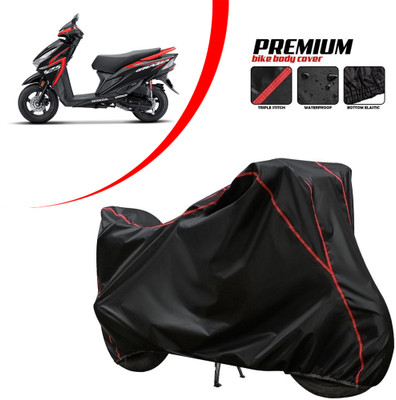 PAGORA Waterproof Two Wheeler Cover for Honda(Grazia, Black)