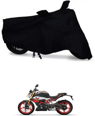 DeepShakshi AUTOMOTIVE Waterproof Two Wheeler Cover for BMW(G 310 R, Black)