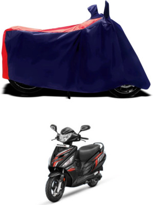 MMSSTAR Waterproof Two Wheeler Cover for Hero(Maestro Edge 110 BS6, Blue, Red)