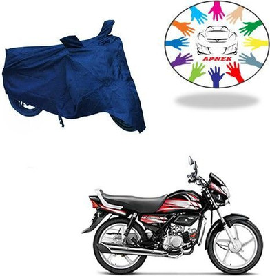 DeepShakshi AUTOMOTIVE Waterproof Two Wheeler Cover for Hero(HF Deluxe, Blue)