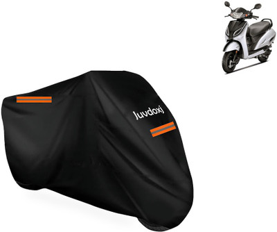 Juvdoxj Waterproof Two Wheeler Cover for Honda(Activa 5G, Black)
