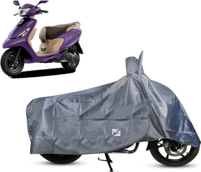 EGAL Waterproof Two Wheeler Cover for TVS(Scooty Zest 110 BS6, Grey)