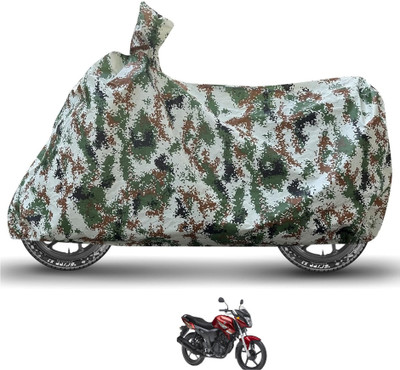 Caronix Waterproof Two Wheeler Cover for Yamaha(SZ X, Green)