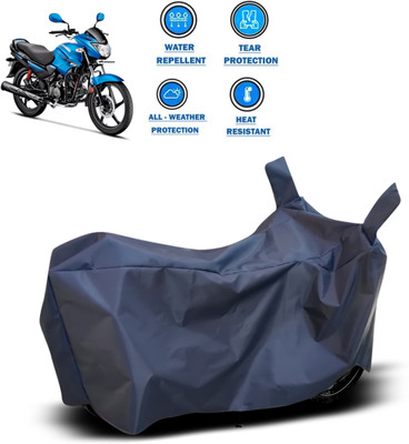 CODOKI Waterproof Two Wheeler Cover for Hero(Glamour FI, Blue)