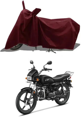 RRZ Two Wheeler Cover for Hero(Splendor NXG, Maroon)