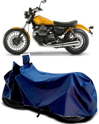 KEDIT Two Wheeler Cover for Moto(Blue)