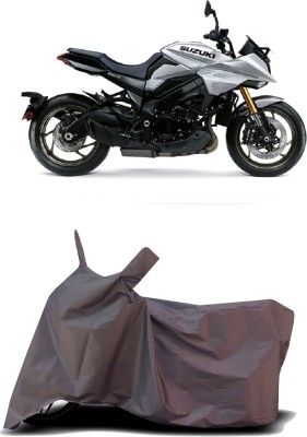 VESMEI Two Wheeler Cover for Suzuki(Katana BS6, Blue)