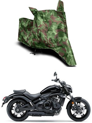 Furious3D Two Wheeler Cover for Kawasaki(Vulcan S, Multicolor)