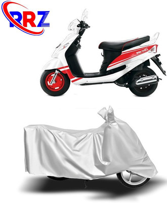 RRZ Waterproof Two Wheeler Cover for Mahindra(Rodeo UZO, White)