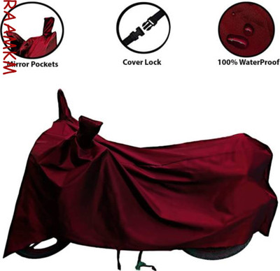 LIFE TO HUB Two Wheeler Cover for Hero, Honda, Bajaj, Ather, TVS, Yamaha(Sling, Maroon)