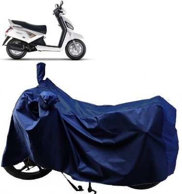 MMSSTAR Waterproof Two Wheeler Cover for Mahindra(Gusto BS6, Blue)