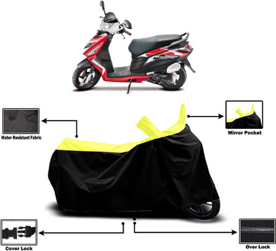 Amexride Two Wheeler Cover for Hero(Maestro Electric, Yellow)