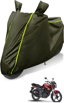 Auto Hub Waterproof Two Wheeler Cover for Royal Enfield(Thunderbird 350, Green)