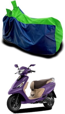 EGAL Waterproof Two Wheeler Cover for TVS(Scooty Zest 110, Green)