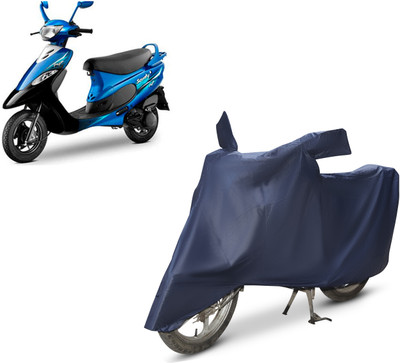 EGAL Waterproof Two Wheeler Cover for TVS(Pep Plus, Blue)