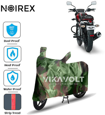 NOIREX Waterproof Two Wheeler Cover for Bajaj(V12, Green)
