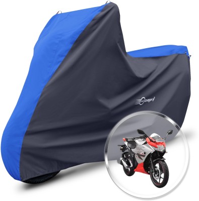 Neodrift Two Wheeler Cover for Suzuki(Gixxer SF, Blue, Black)