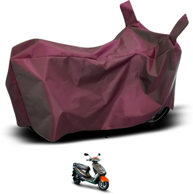 GOSHIV-car and bike accessories Waterproof Two Wheeler Cover for Okinawa(Ridge Plus, Maroon)