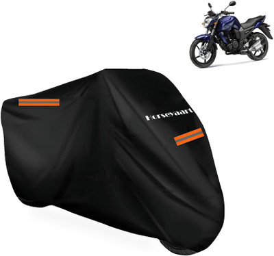 Horseyaart Waterproof Two Wheeler Cover for Yamaha(FZ16, Black)