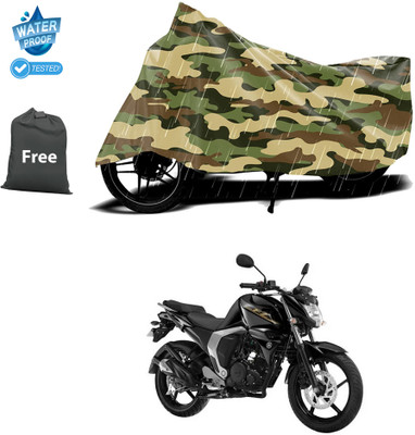 CODOKI Waterproof Two Wheeler Cover for Yamaha(FZ FI, Yellow)