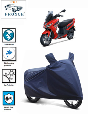 FRONCH Waterproof Two Wheeler Cover for Aprilia(SXL 125 BS6, Blue)