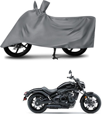 DeepShakshi AUTOMOTIVE Waterproof Two Wheeler Cover for Kawasaki(Vulcan S, Grey)