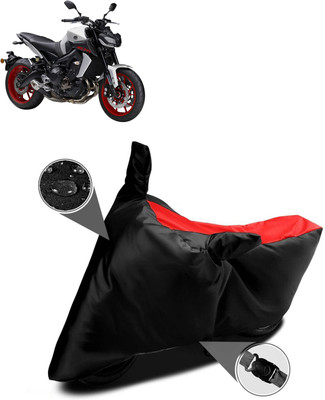 PAGORA Waterproof Two Wheeler Cover for Yamaha(MT 09, Red)