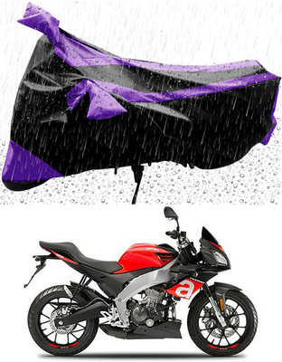 Furious3D Two Wheeler Cover for Aprilia(Tuono 150, Purple, Black)