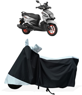Tricway Two Wheeler Cover for Yamaha(Ray-ZR 125FI, White)