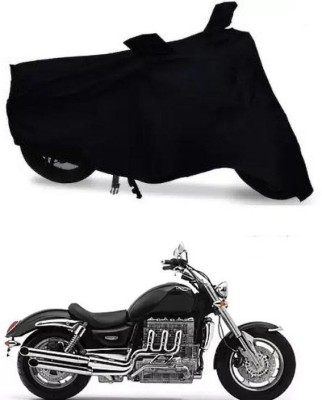 APNEK Waterproof Two Wheeler Cover for Triumph(Rocket III, Black)