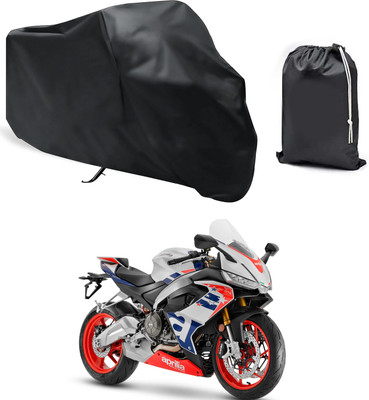 PAGORA Waterproof Two Wheeler Cover for Aprilia(RS 660, Black)