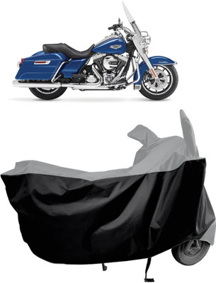 Amexride Two Wheeler Cover for Harley Davidson(Road King, Multicolor)